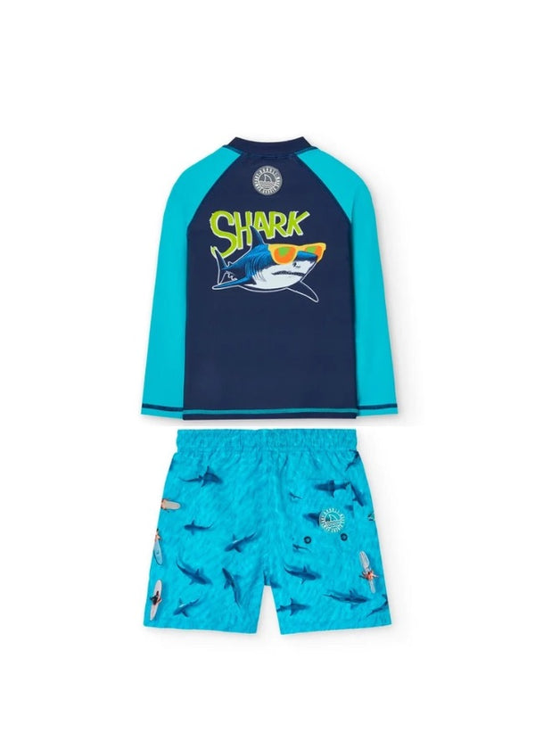 Conj. Camiseta Punto Poliamida Y Bañador De Tejido Reciclado