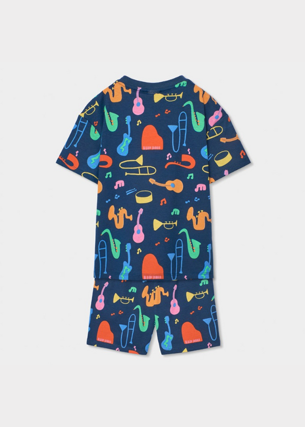 Pijama punto combinado