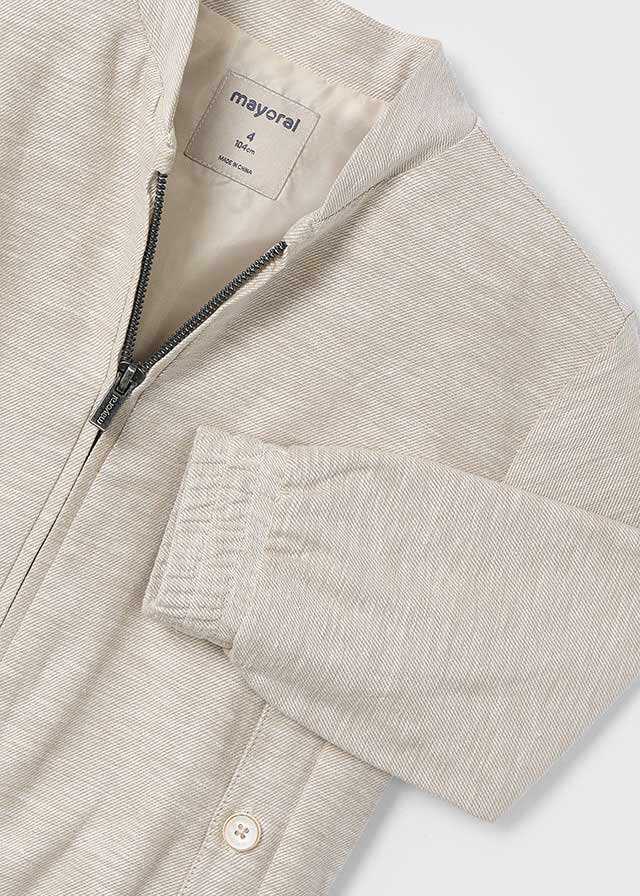 Cazadora lino suiting