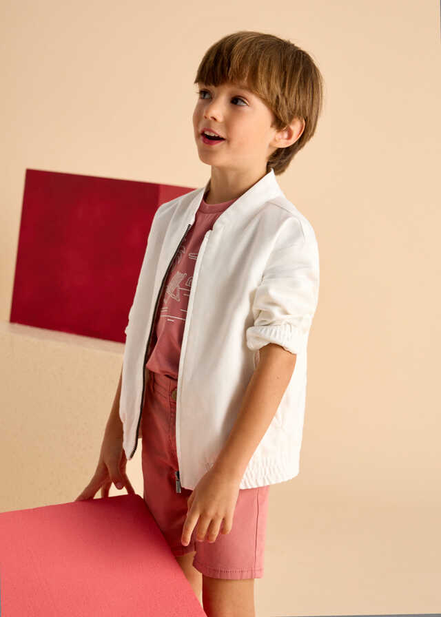 Cazadora lino suiting
