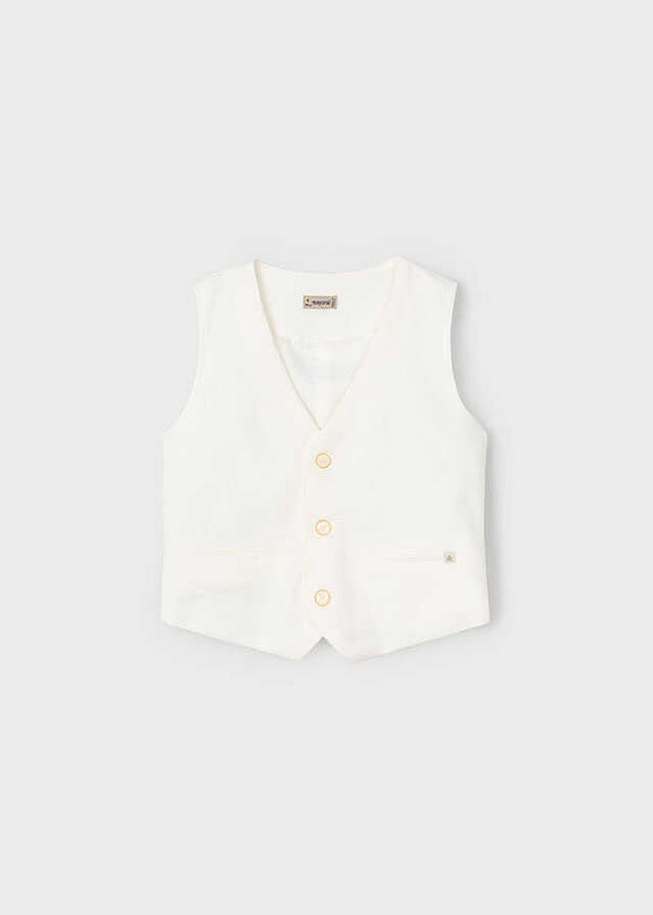 Chaleco lino suiting