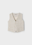 Chaleco lino suiting