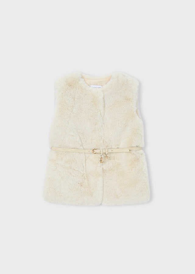 Chaleco pelo cinturon