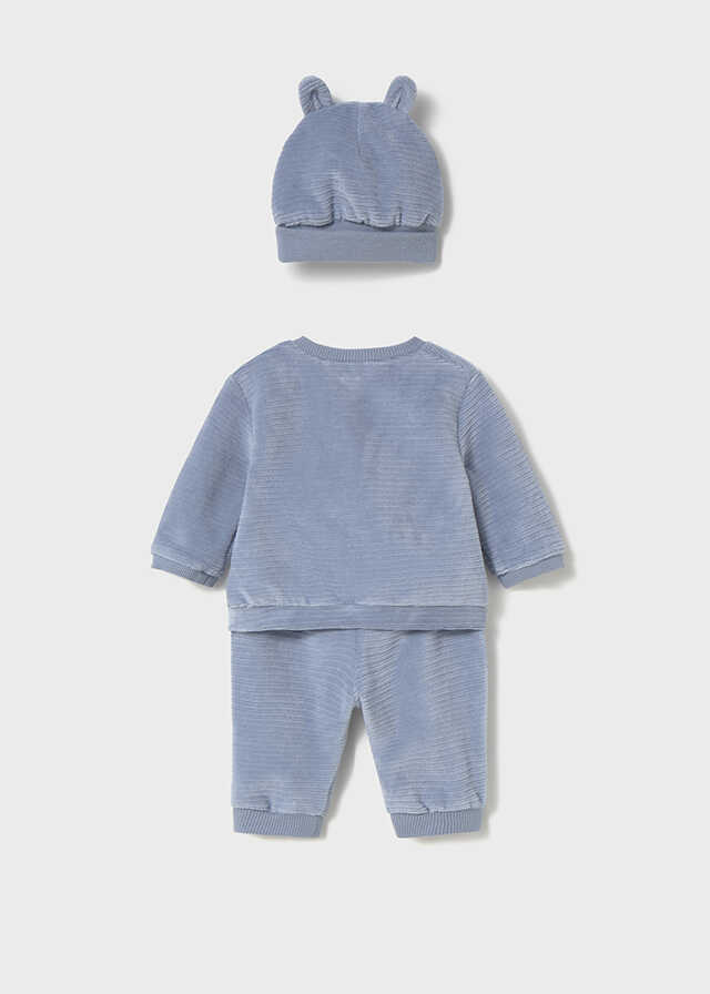 Chandal 3 piezas punto pana