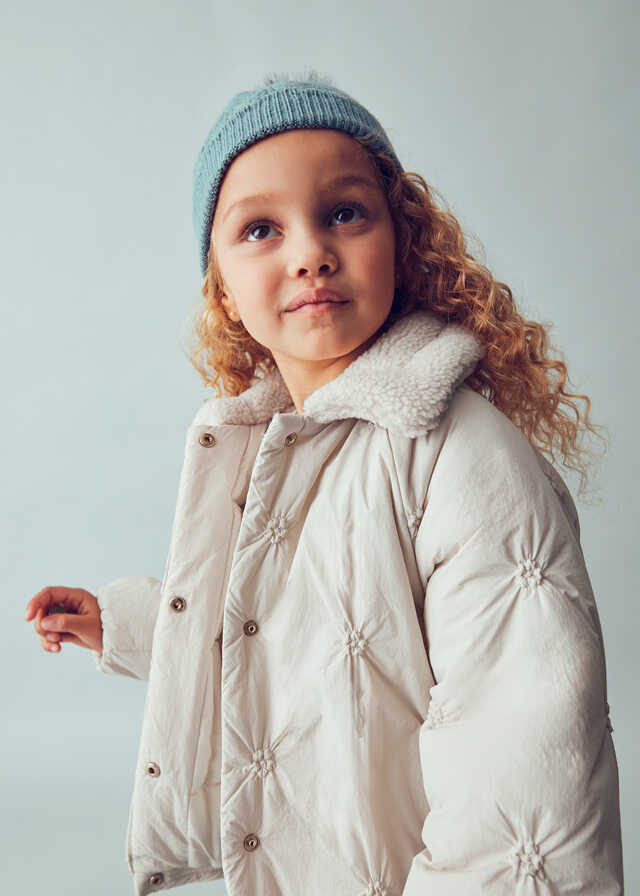 Chaqueton microfibra bordada