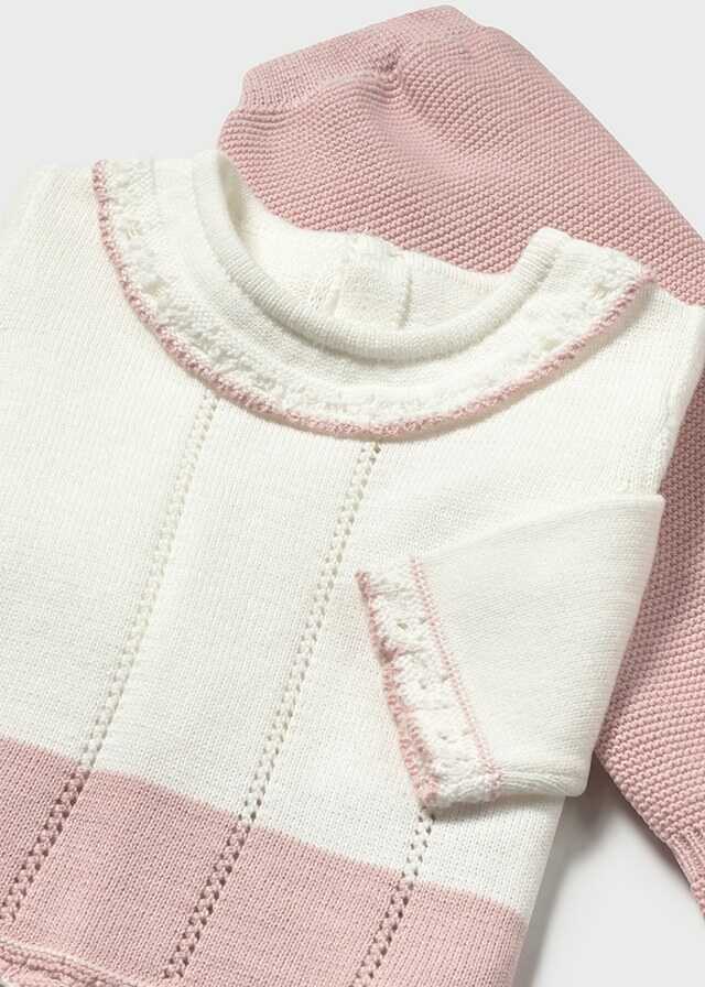 Conj. polaina tricot