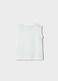 Conj. 3 pcs Camiseta tirantes con Camiseta m/c paisaje y Bañador bermuda