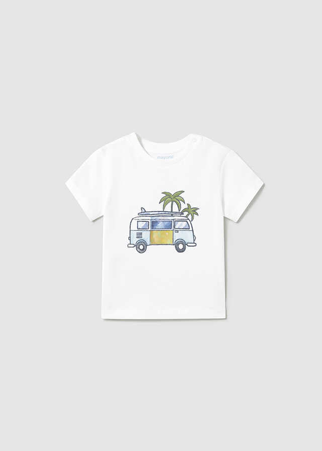 Conj. bañador con bucket y Camiseta m/c play lenticular