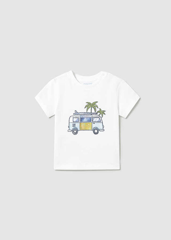 Conj. bañador con bucket y Camiseta m/c play lenticular