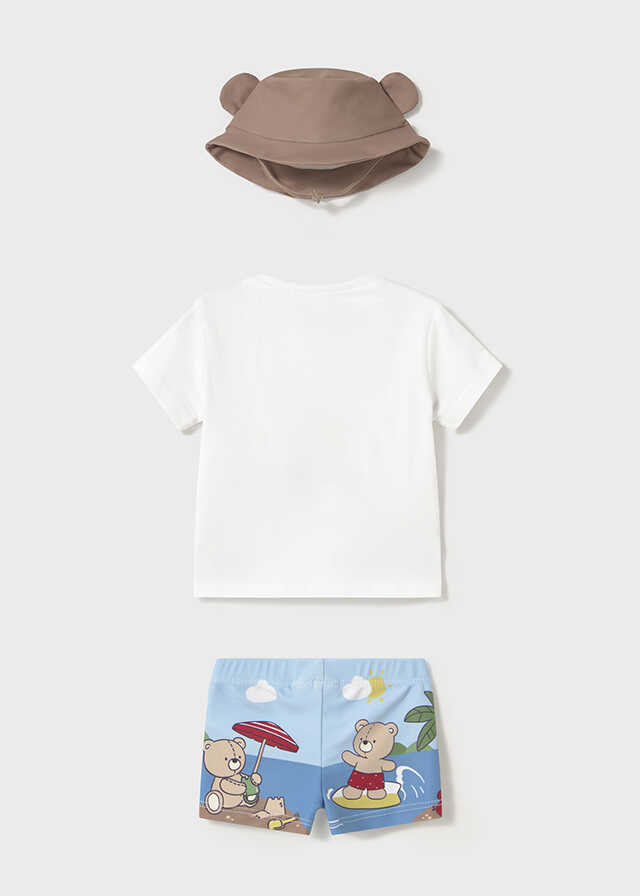 Conj. baño con gorro