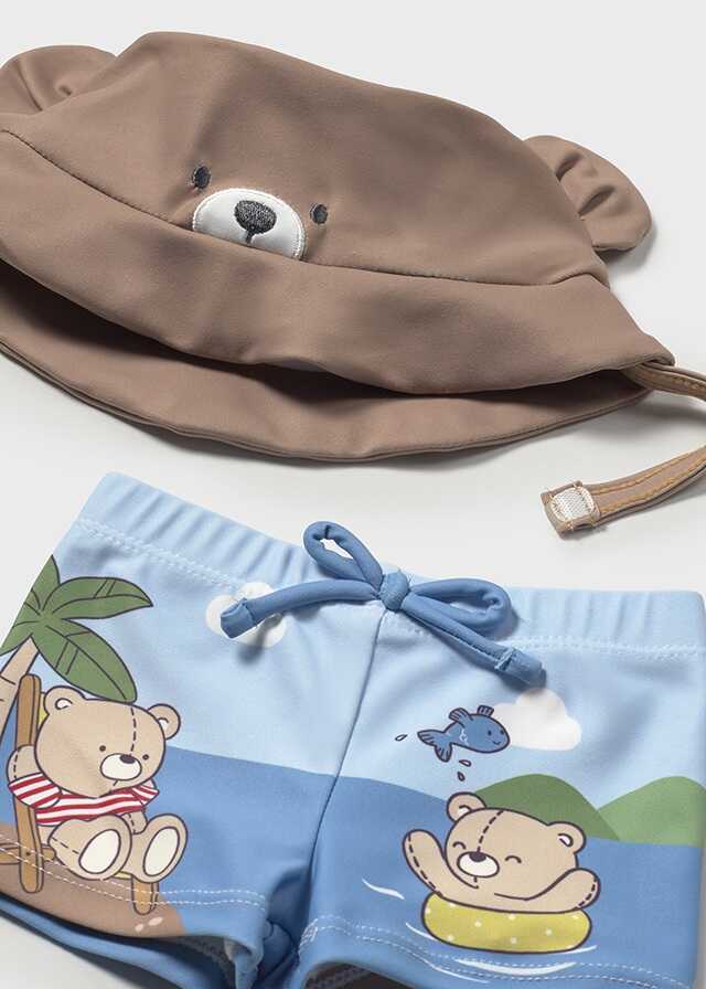 Conj. baño con gorro