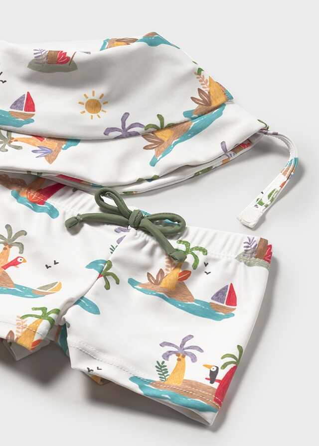 Conj. baño con gorro