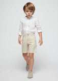 Conj. bermuda camisa m/l c/ma