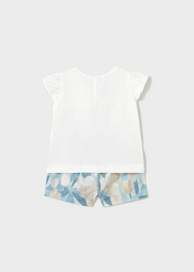 Conj. bermuda estampada