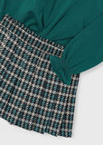 Conj. bermuda jacquard punto