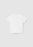 Conj. Camiseta m/c aplique-Camiseta tirantes play tablas y Bermuda lino relaxed
