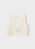 Conj. Camiseta m/c chaleco y Falda bordado