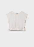 Conj. Camiseta m/c cut out y Pantalon corto punto