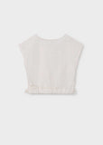 Conj. Camiseta m/c cut out y Pantalon corto punto