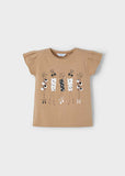 Conj. Camiseta m/c y Falda pantalon hebilla