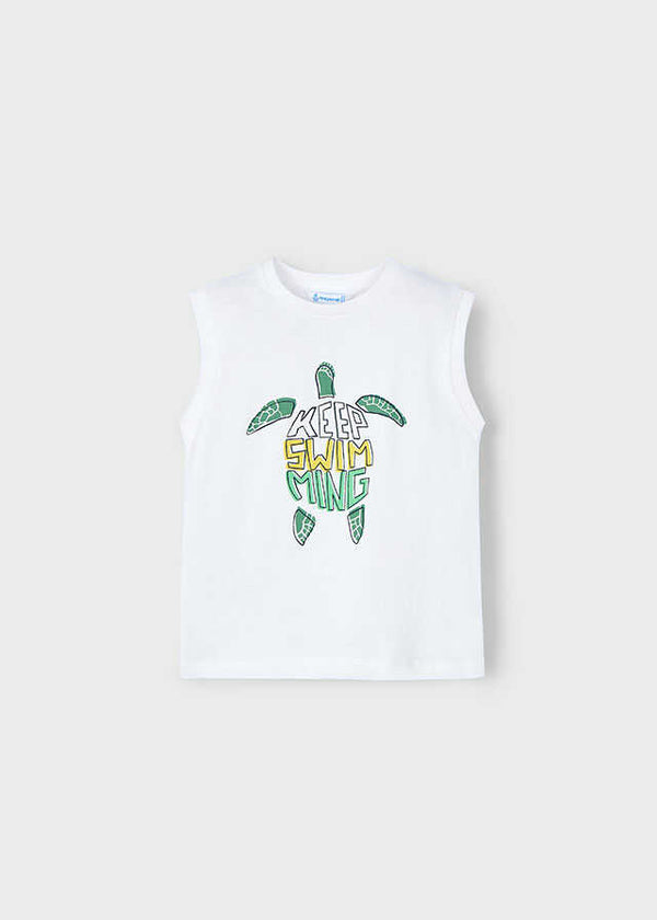 Conj. Camiseta tirantes y Bañador bermuda