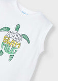Conj. Camiseta tirantes y Bañador bermuda