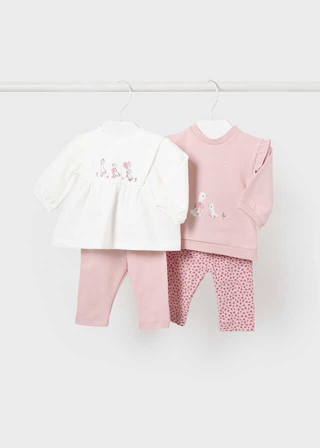 Conj. leggings 4 piezas