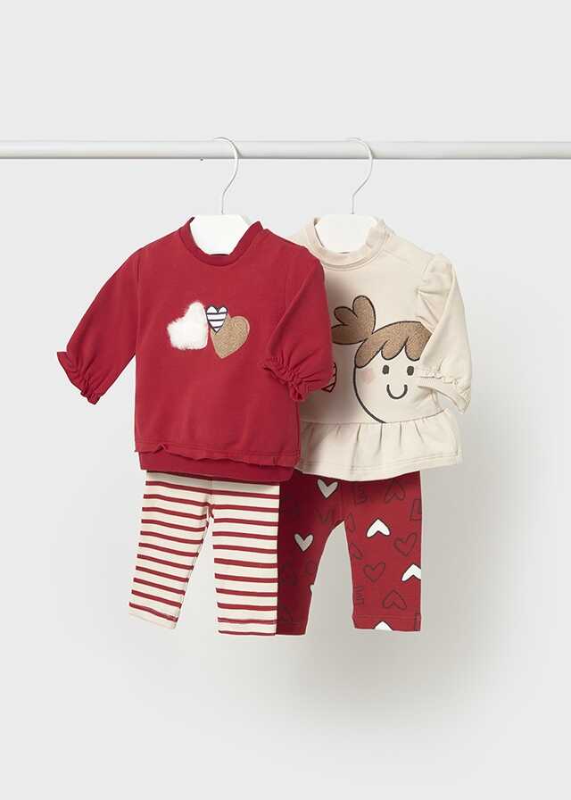 Conj. leggings 4 piezas