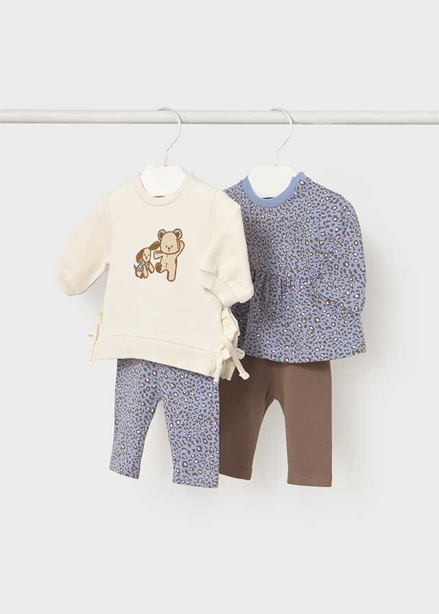 Conj. leggings 4 piezas