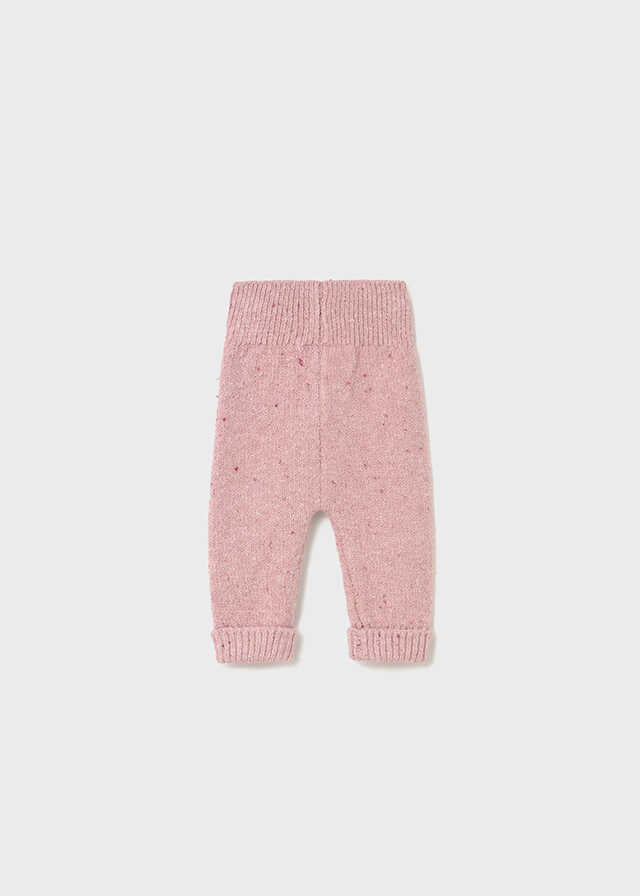 Conj. leggings chaleco tricot