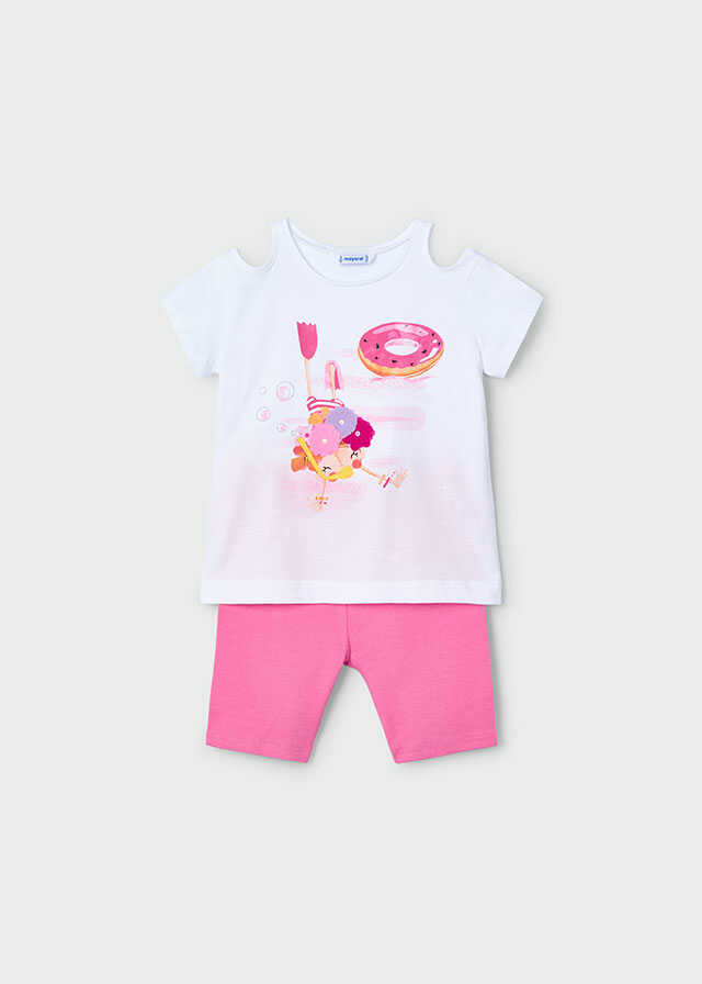 Conj. leggings ciclista cutou