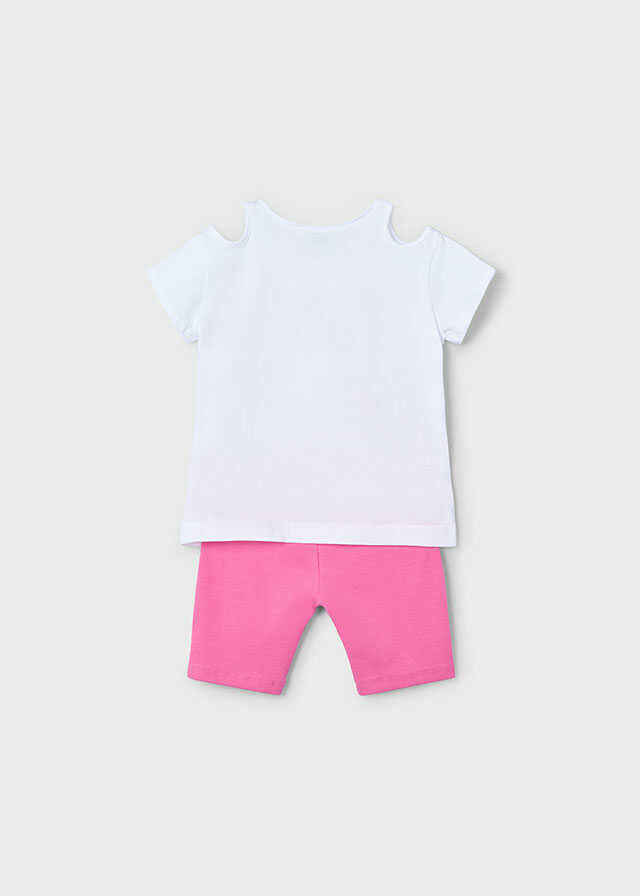 Conj. leggings ciclista cutou