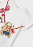 Conj. leggings knit denim