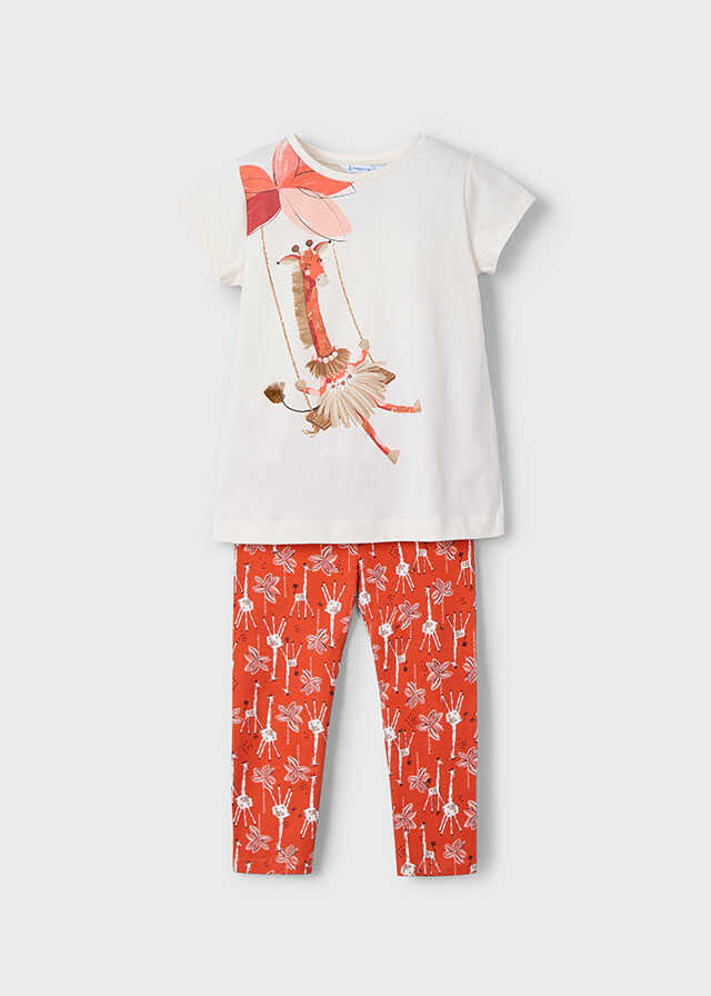 Conj. leggings tobillero
