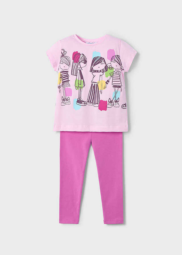 Conj. leggings tobillero