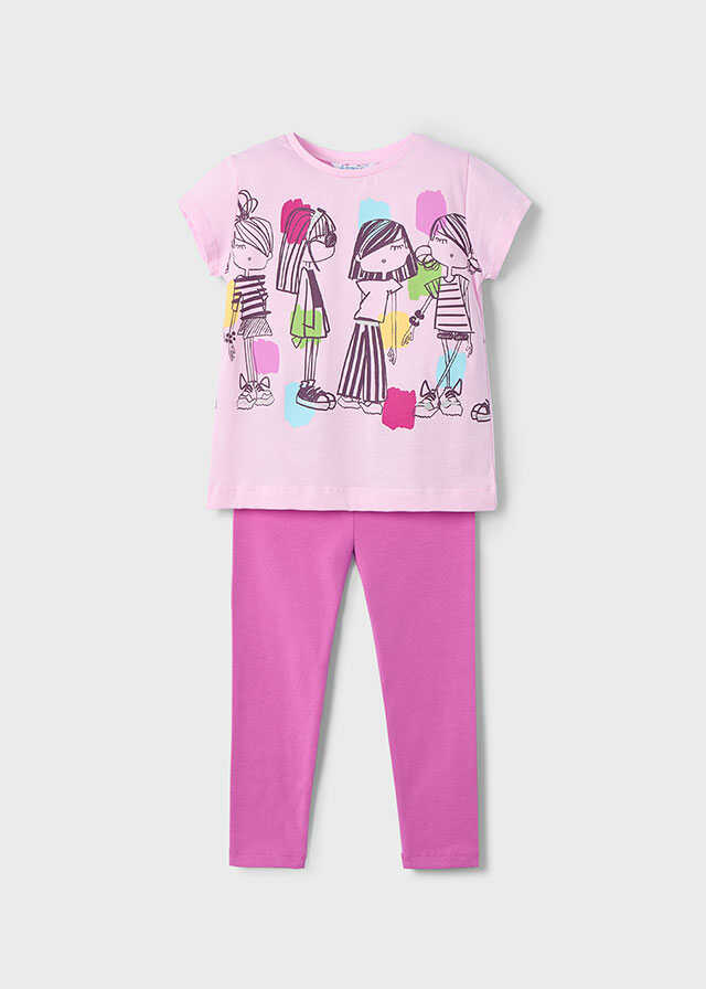 Conj. leggings tobillero