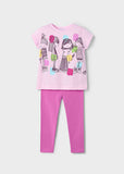 Conj. leggings tobillero
