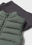 Conj. pant. pullover chaleco