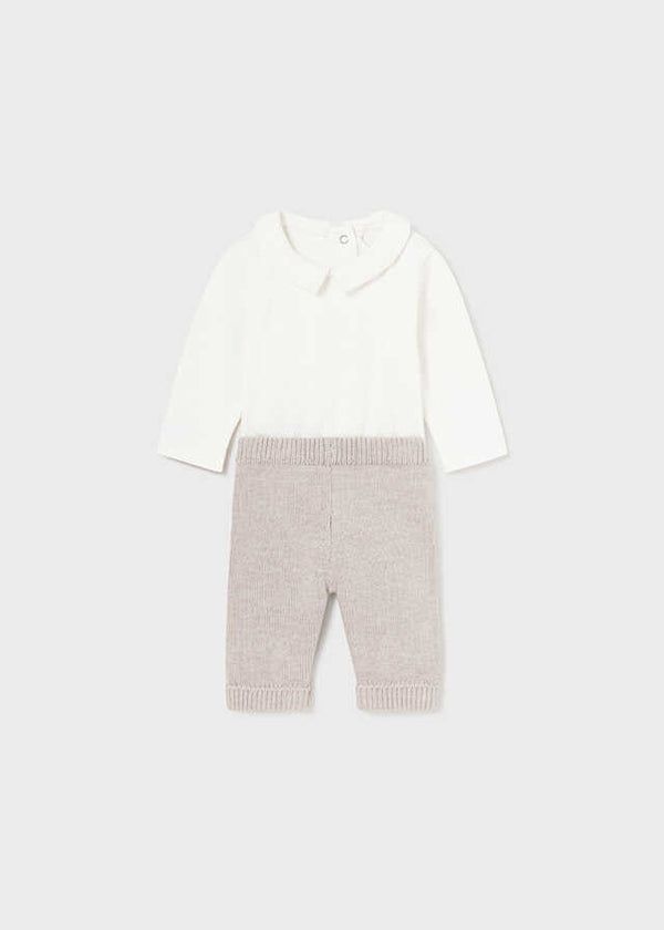 Conj. pantalon 3 piezas trico