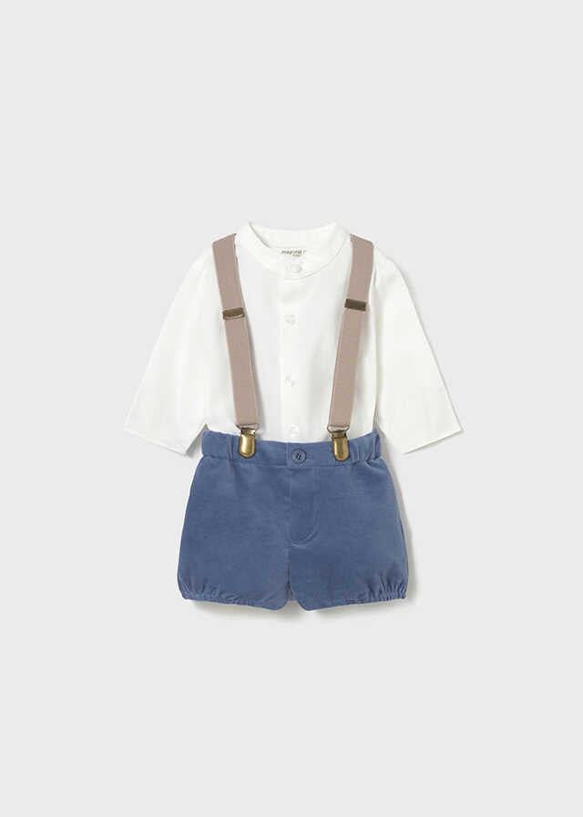 Conj. pantalon camisa tirante