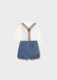 Conj. pantalon camisa tirante