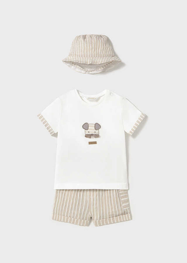 Conj. pantalon camiseta gorro