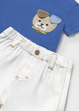 Conj. pantalon corto