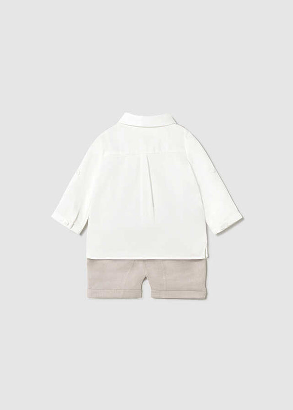 Conj. pantalon corto chaleco