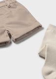 Conj. pantalon corto leotardo