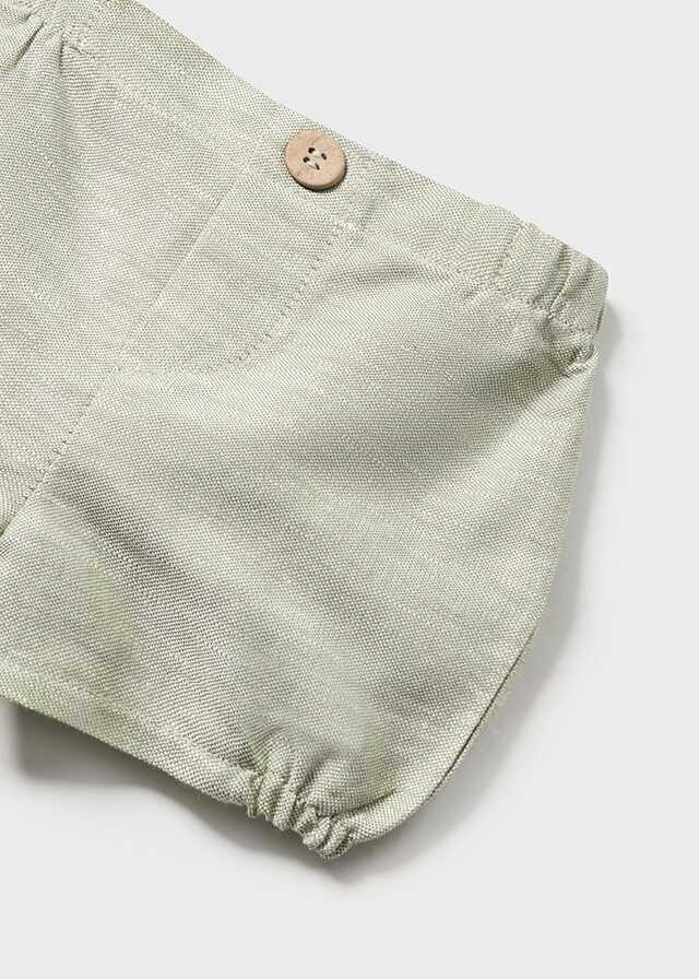 Conj. pantalon corto y camisa