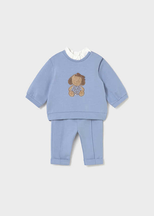 Conj. pantalon felpa