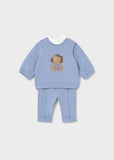 Conj. pantalon felpa