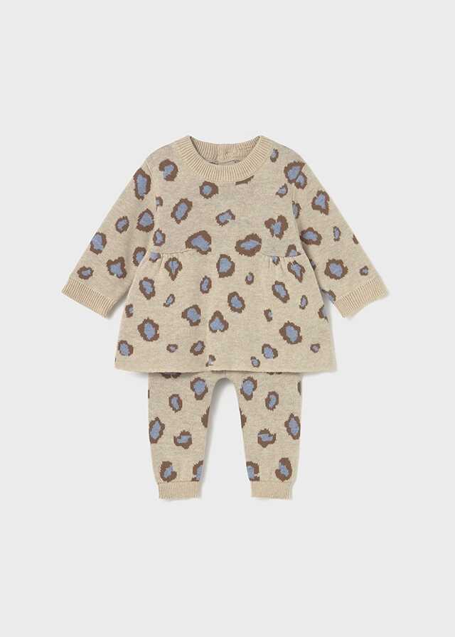 Conj. pantalon tricot