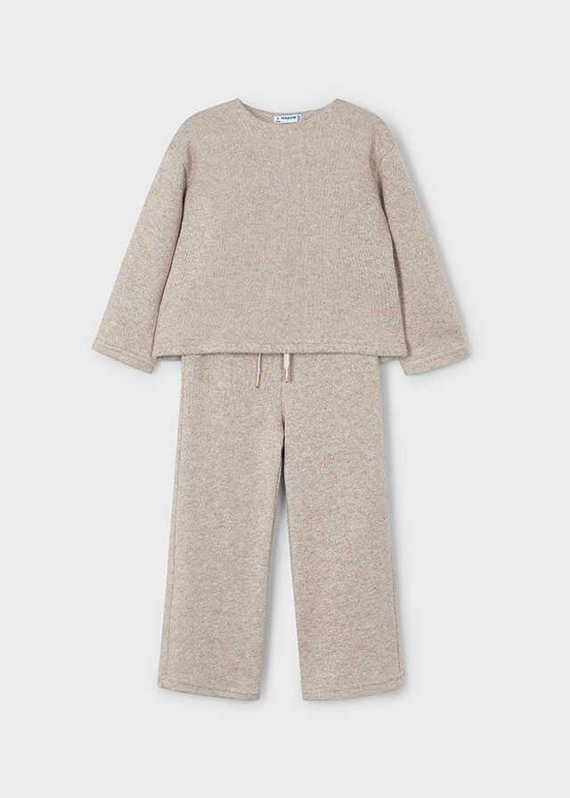 Conj. pantalon tricot